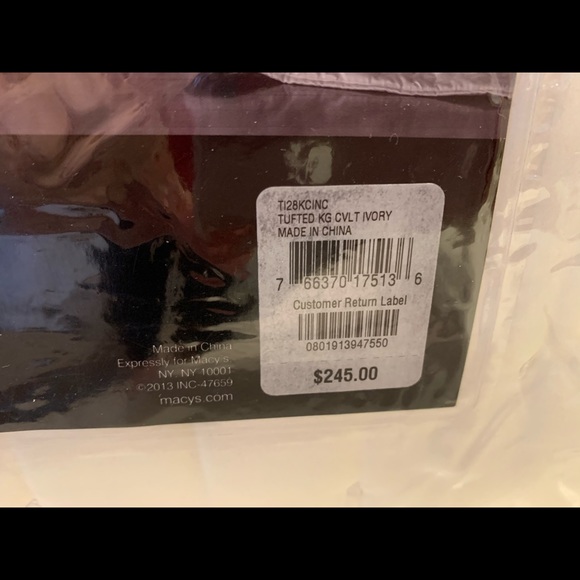 NWT King coverlet International Concepts - Picture 3 of 10